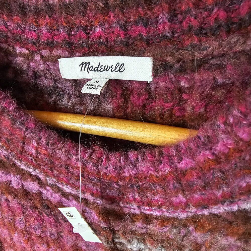 NWT MADEWELL COZY MOCKNECK LONGSLEEVES PULLOVER SIZE M WOMENS - Picture 10 of 13